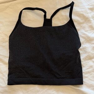 Women's Black Sparkle Tank Top- target brand